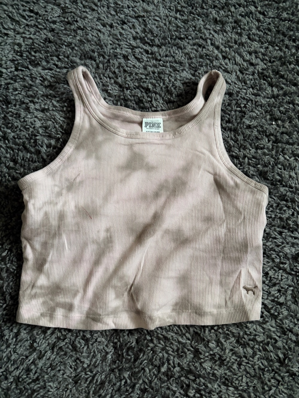 aerie Soft Ribbed Tank Top in Light Blush